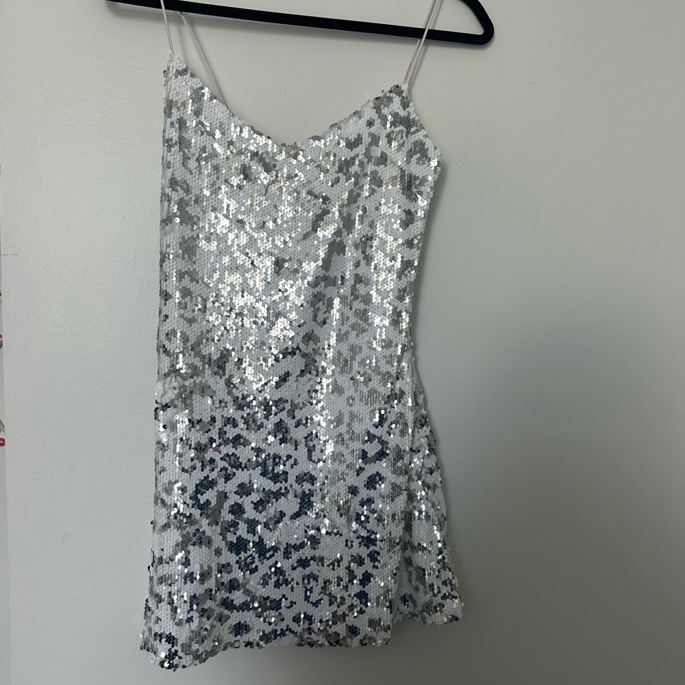 revolve sparkly dress